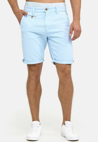 Indicode Chinoshorts Cuba - Braune Baumwollshorts für Herren L - Herren-Shorts aus Baumwollgemisch, ideal für den Sommer mit hohem Tragekomfort und lässigem Stil.