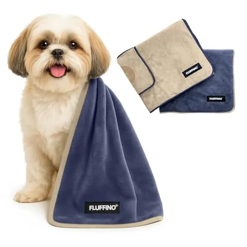 FLUFFINO Hundehandtuch 2er Set von FLUFFINO