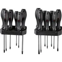 Produktbild PARKSIDE PERFORMANCE® Meißelschraubendreher-Satz 15-teilig mit Schlagkappe