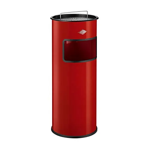 WESCO Standascher Mülleimer, rot 30 l in rot von Wesco