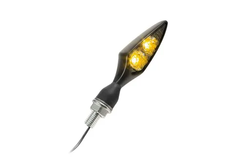 ZIEGER Kellermann Rhombus Dark LED Blinker - Lampen für Motorräder, stylisches und sicheres Blinken mit modernem Design für optimale Sichtbarkeit im Straßenverkehr.