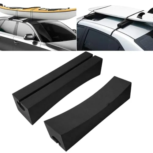 Jadeshay Dachgepacktrager Auto Dachträger Universal Fahrradträger Tragbare Schnellmontage Dachträger im Freien für Surfbrett Kajak Stand-up-Paddel