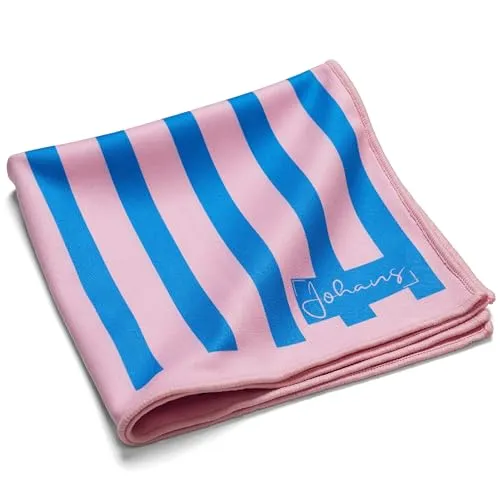 Johans® XXL Mikrofasertuch zur Reinigung von Smartphone, Tablet, Brille, Display, Kamera | Displaytuch, Brillenputztuch, Reinigungstuch | Optikerqualität in 30x30cm (Stripes)