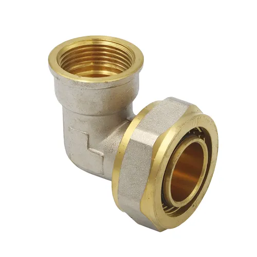 Klemmring Schraubfitting Winkel 32 x 3 mm 90° 3/4 Zoll Innengewinde Verbundrohr