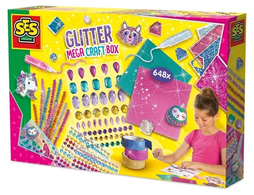 Produktbild Ses Mega Glitzer-Bastelbox (14139)