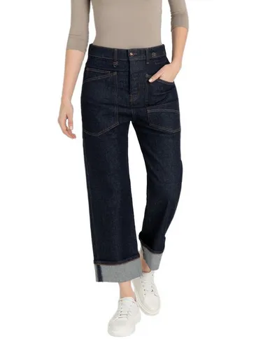 MAC Bequeme BAGGY Jeans in Blau 42 - Legere Jeans im Baggy Schnitt, aus elastischem Denim für optimalen Tragekomfort. Ideal für einen lässigen Look.