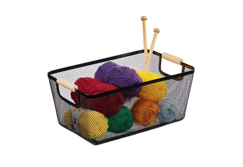 Drahtkorb Aufbewahrungskorb Gitterkorb Utensilienkorb eckig 5 kg Metallkorb