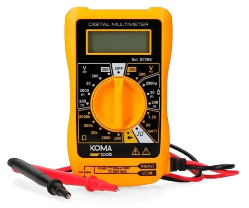 Koma Tools Pocket Cat Iii 300v Multimeter 57 x 30 x 95 mm 57 x 30 x 95 mm