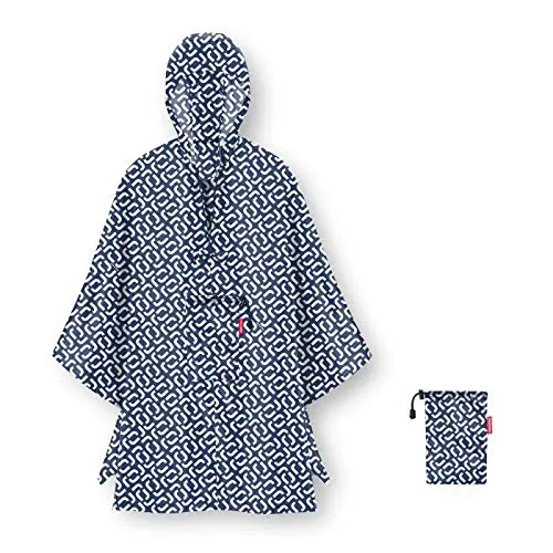 Produktbild reisenthel mini maxi poncho in Signature Navy – Praktischer Regencape
