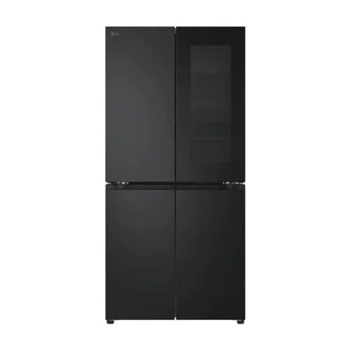 LG GMV860EPDE SLIM Multi-Door Kühl-/Gefrierkombination - Kühlschrank mit 530 L, InstaView-Glas, Total No Frost für frostfreies Kühlen und LINEARCooling für konstante Temperaturen. Nur 83,5 cm breit, ideal für schmale Küchen!