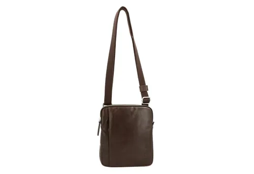 Picard Herren Umhängetasche FRÈRE aus Echtleder - Hochwertige Umhängetasche aus robustem Büffelleder, handgemacht und mit Sicherheitsfach, ideal für den Alltag. Maße: 21x17,5x2,5cm.