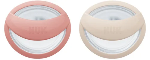 NUK MommyFeel Babyschnuller, 0−9 Monate - Schnuller für Babys, einzigartig stillfreundlich, weich wie Haut und empfohlen von 92% der Hebammen. Gewinner des iF Design Awards 2024, inklusive wiederverwendbarer Schnullerbox.