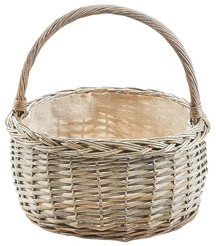 Kobolo Dekokorb Henkelkorb rund in braun von Kobolo