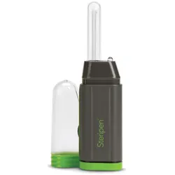 SteriPEN Adventurer Opti UV Wasserentkeimer - Campingzubehör mit UV-Technologie, ideal für sicheres Trinkwasser unterwegs, leicht und kompakt für einfache Handhabung.
