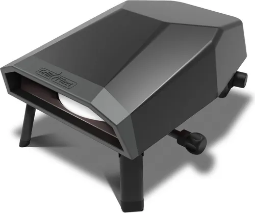 Grillfürst Gas Pizzaofen 305 - drehbarer Pizzastein für perfekte Pizza - Gasgrill für höchste Ansprüche, heizt bis 400°C für herausragende Pizzaergebnisse und gleichmäßiges Backen dank drehbarem Pizzastein.