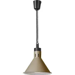 Hendi Höhenverstellbare Wärmelampe, Beige, 230V/250W von HENDI