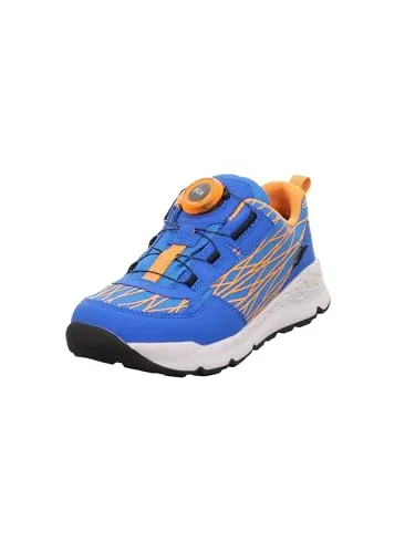 Superfit Jungen Free Ride Gore-tex Sneaker, Blau Orange 8010, 33 EU