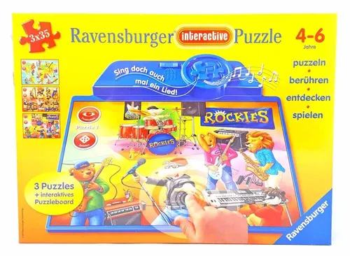 Ravensburger Puzzle Interactive Welt der Musik Sinfonie Orchester Rockband