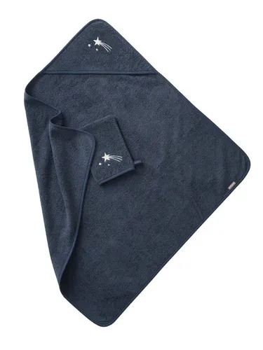 vertbaudet Kapuzenhandtuch Baby Kapuzenbadetuch & Waschhandschuh