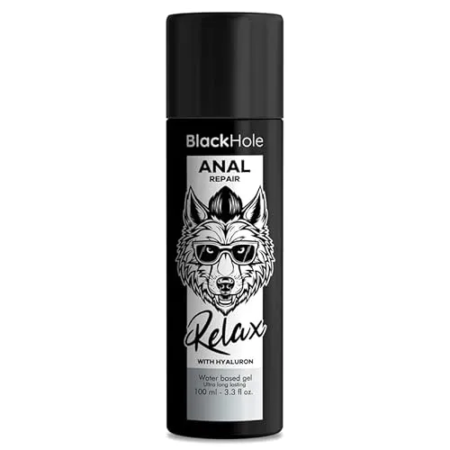 BLACK HOLE - ANAL REPAIR BASE AGUA RELAX CON HYALURON 100 ML