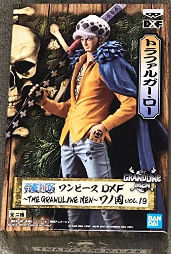 BANDAI The Grandline Men Wanokuni Trafalgar Law | One Piece Sammelfigur | 17 cm