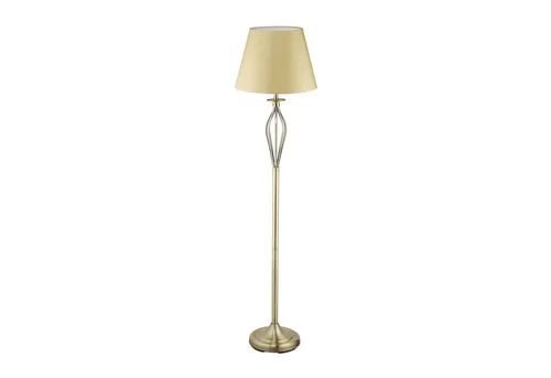 Schirmlampe Antik - Stofflampe für Wohnzimmer E27 - Stilvolle antike Stehlampe aus Stahl, ideal für Wohnzimmer und Arbeitszimmer. Verfügbar in verschiedenen Farben und Größen für jeden Einrichtungsstil.