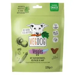 VEGDOG VEGGIES Skincare | 125 g vegetarischer Hundesnack
