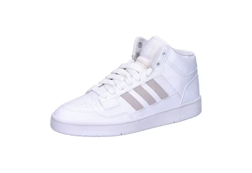 Adidas Rapid Court Mid - Weiss Sneaker - Halbhoher Sneaker mit B-Ball-Details, stylisch für die City und komfortabel dank griffiger Gummi-Cupsohle und hochwertigen Materialien.