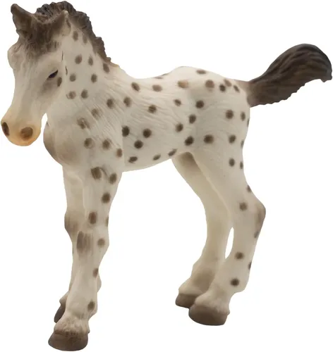 Bullyland 62673 Knabstrupper Fohlen Pferd Bauernhof Farm Rarität Spielfigur NEU