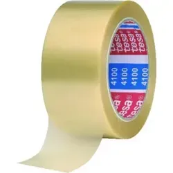 tesapack 4100 PVC 50mmx66m transparent