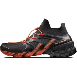 Mammut Wanderstiefel orange|schwarz 29 EU - Wanderschuhe für optimalen Halt und Komfort, mit robustem Synthetik-Obermaterial und schnelltrocknendem Innenfutter, ideal für anspruchsvolle Wanderungen.