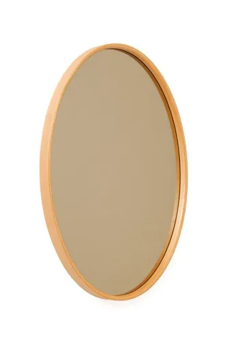 Eleganter Wandstandspiegel aus Eiche - Moderner Standspiegel in Eiche, 45 cm breit und 60 cm hoch. Ideal für jeden Raum, sorgt für ein stilvolles Ambiente und ist vielseitig einsetzbar.