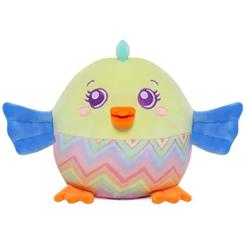 Dream Beams - süßes, kuschelieges Plüschtier, Glow in The Dark, waschbar, ab 0 Jahre (18 cm, Charlotte (Huhn))