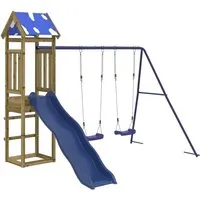 vidaXL Spielturm aus imprägniertem Kiefernholz