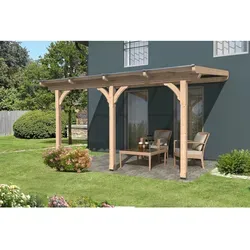 Skan Holz Terrassenüberdachung Rimini 434 cm x 300 cm von SKAN HOLZ