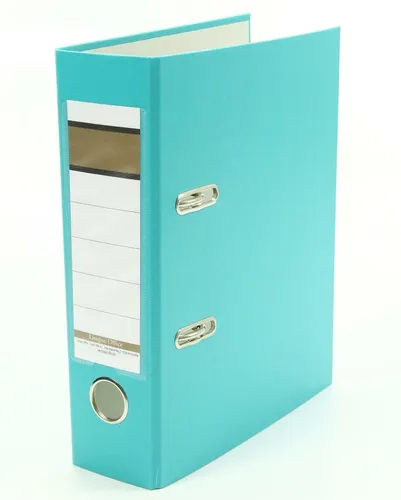 3x Ordner / DIN A5 / 75mm / Farbe: türkis