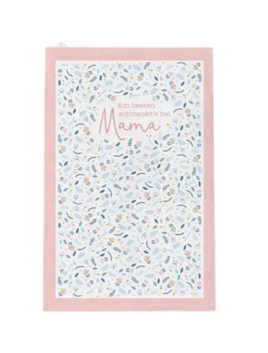 Geschirrtuch am besten schmeckt´s bei Mama