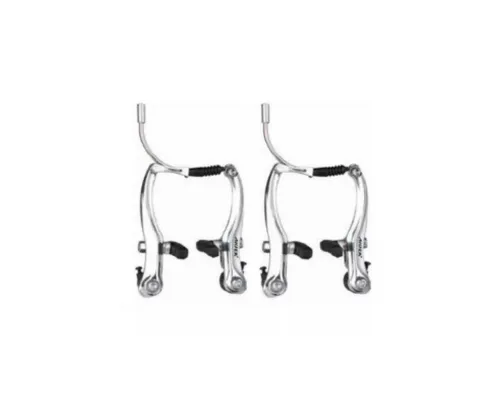 TiyoBike Felgenbremse Bremsen Vr + HR 110 mm Bremsenset V-Brake