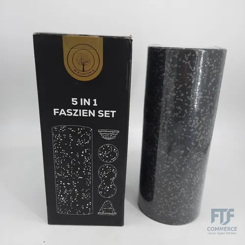 M.S.Lemberg® 5in1 Faszienrolle Set inkl. Faszienball, Duoball, Triggerpunkt Drüc