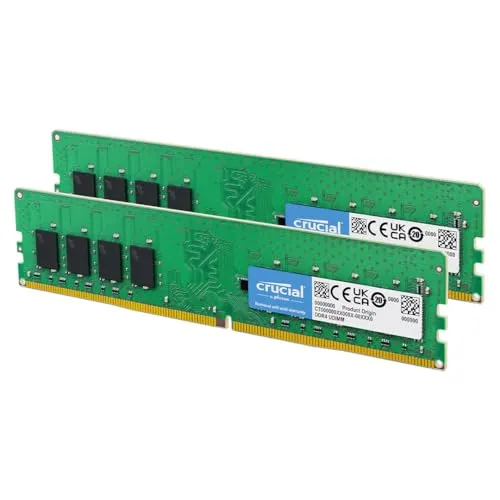 Crucial RAM 32GB (2x16GB) DDR4 3200MHz CL22 von Crucial