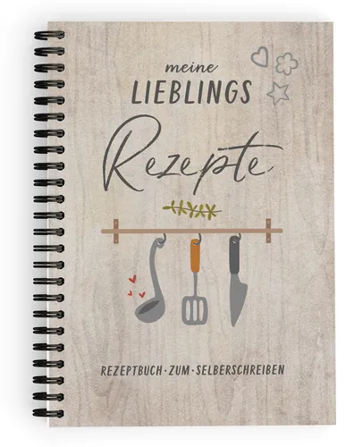 Rezeptbuch A5 zum Selberschreiben