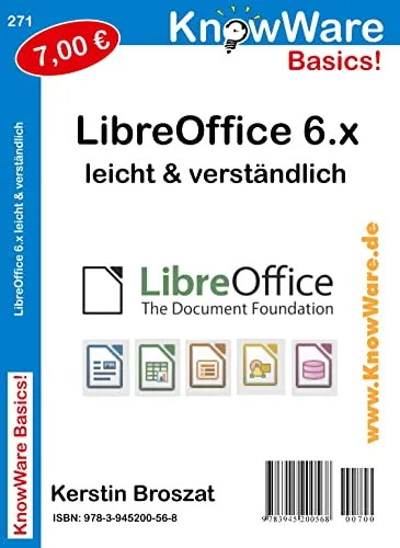 Produktbild LibreOffice 6.x: leicht und verständlich