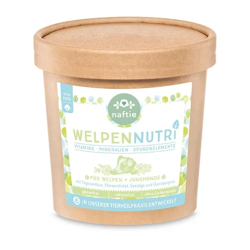 naftie WelpenNutri Vitamin & Mineralien Mix für Welpen & Junghunde