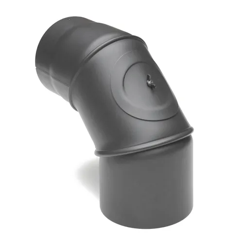Rauchrohrbogen / Ofenrohr 130mm