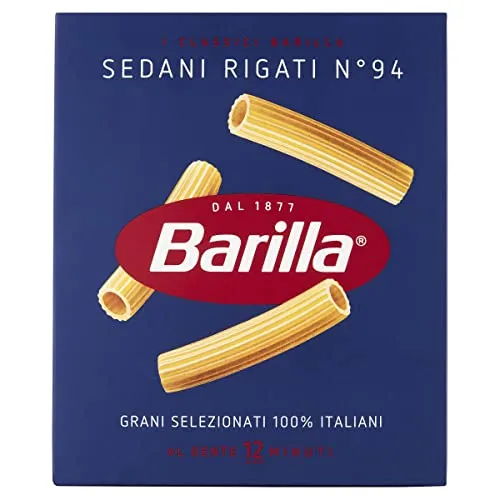 Barilla - Sedani Rigati, Cottura 12 Minuti - 500 g