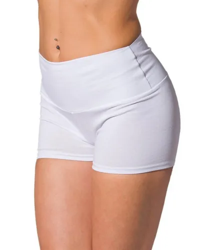 Alkato Yogashorts Alkato Damen Shorts mit Hohem Bund Hotpants Radlerhose Long Shorts