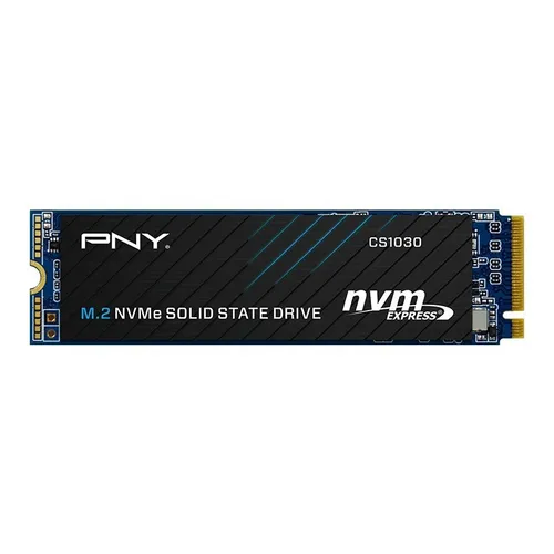 PNY CS1030 250GB M.2 NVMe SSD - Festplatte mit 250 GB Speicherkapazität, blitzschnelle NVMe-Technologie für optimale Leistung und schnelle Ladezeiten.
