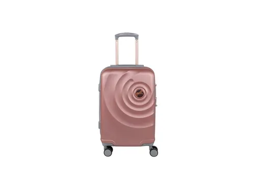 Crosstravel Hartschalen-Trolley Amy in pink von Crosstravel
