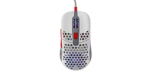 Cherry Xtrfy M42 RGB Gaming-Maus Retro - Ultraleicht, anpassbare Größe und langlebige Qualität für optimale Gaming-Performance