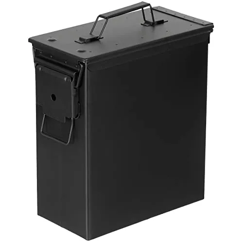 MFH US Munitionskiste Cal. 50 mm Large aus Metall von MFH